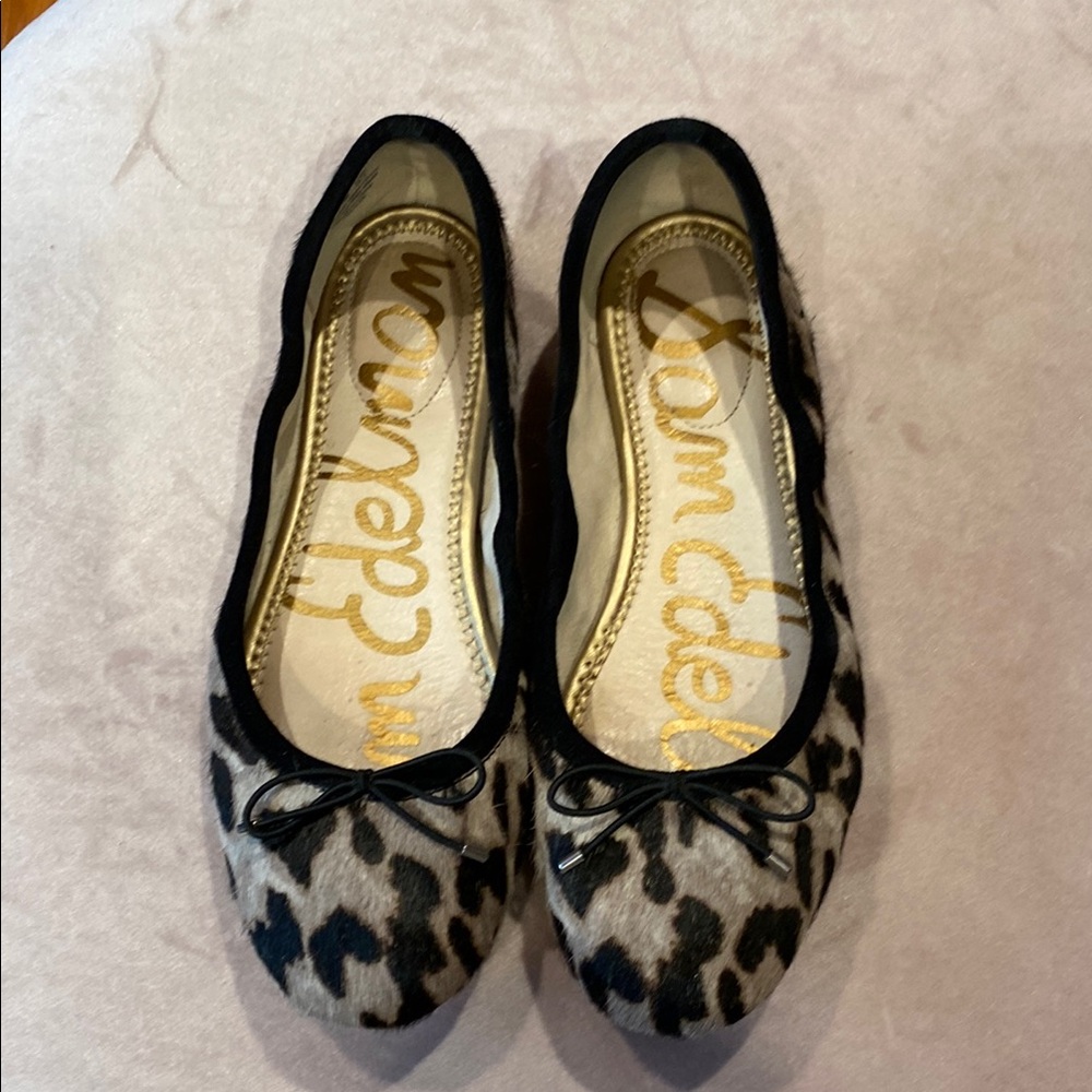 Sam Edelman Felicia Leopard Print Ballet Flats